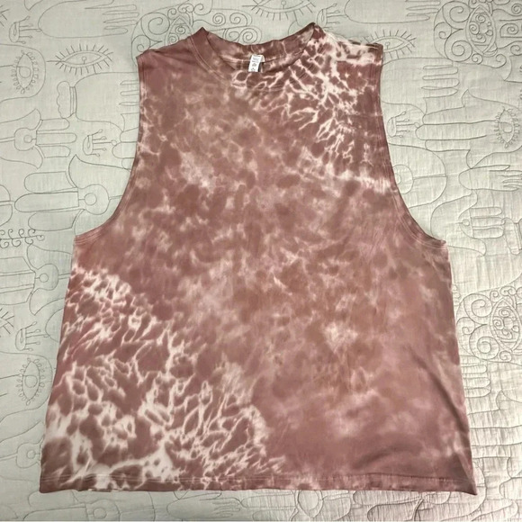 Lululemon All Yours Tank Tie Dye Ancient Copper Size 12 - Picture 3 of 9